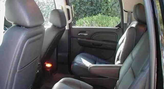 Showtime Limo Executive SUV Interior